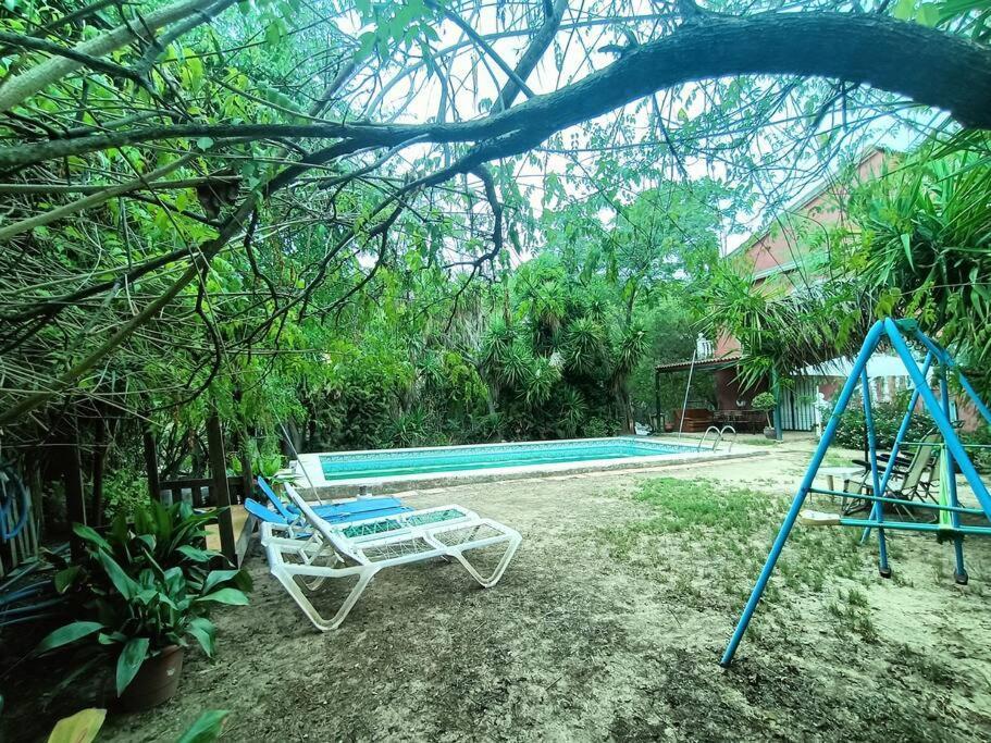 Casa Rural En El Campo Con Animales, Piscina Y Barbacoa Almodovar del Rio Exterior photo